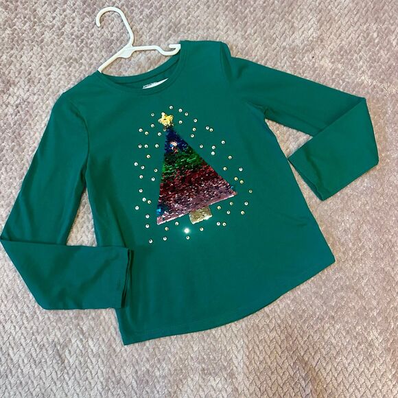 Girl’s Christmas Tree Shirt Size 6 - Picture 1 of 6